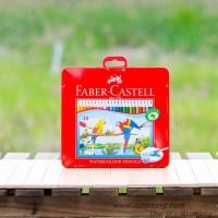 ราคา สีFaber Castell สีไม้นกแก้ว สีไม้ระบายน้ำ กล่องเหล็ก รุ่น 12สี 24สี 36สี 48สี (4231308810)