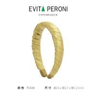 ราคา ที่คาดผม Evita peroni จากเดนมาร์กที่คาดผมสีดำจับจีบรุ่นผู้หญิงสำหรับฤดูร้อนที่คาดผมด้านบนแบบสูง (19989513992)