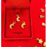 ราคา KMDGold จี้ทองแท้1กรัม ทองเยาวราชขายได้จำนำได้ พร้อมใบรับประกันสินค้า (20526263388)