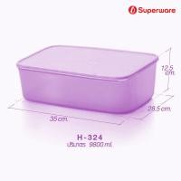 ราคา Srithai Superware กล่องถนอมอาหารพลาสติก กล่องใส่อาหาร ปริมาตร 230 9800 ml Food box H SERIES แบบเหลี่ยม 7 รุ่น (16535339690)