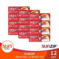 ราคา SUNZIP ซันซิป ถุงซิปอเนกประสงค์ รุ่น Quart ขนาด17 8 x 20 5 ซม (15575046104)