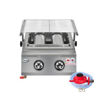 ราคา GMAX เตาปิ้งย่างอินฟราเรดโครงแสตนเลส ชุดสุดคุ้ม รุ่น WX Series รับประกันสินค้า1ปี (11814737073)