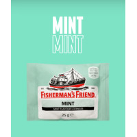 ราคา ยกกล่อง ฟิชเชอร์แมน Fishermans Friend 25g จำนวน 24 ซอง เม็ดอม ลูกอม ฟิชเชอร์แมนส์ เฟรนด์ 25 กรัม ชุ่มคอ Fisherman (20818337313)