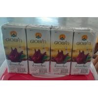 ราคา น้ำกระเจี๊ยบ ตราดอยคำ ขนาด 200 มล แพคมี 4 กล่อง ราคาแพคละ 67 บาท (21125287471)