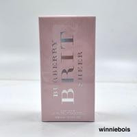 ราคา น้ำหอมแท้100 BURBERRY Brit Sheer For Her EDT 100ml (16295081738)