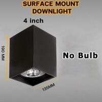 ราคา โคมไฟดาวน์ไลท์ ติดลอย โคมไฟดาวน์ไลท์ ติดลอยเกี่ยวกับขั้ว E27 Downlight LED โคมดาวน์ไลท์ติดลอย ทรงกลม ขั้ว E27 สีดำ 3 5นิ้ว 4นิ้ว ทรงกลมเเละเหลี่ยม (21143696575)