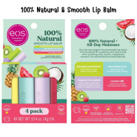 ราคา EOS Holiday Lip Balm Hand Cream Gift Set ลิปบาล์ม ครีมทามือ กลิ่นหอมมาก ของแท้ พร้อมส่ง (20787387374)