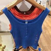 ราคา UNIQLO เสื้อกั๊ก Y457605แบบคาดเอวสูงของผู้หญิงทำจากผ้าฝ้ายเนื้อบางสำหรับฤดูร้อน (19667336309)