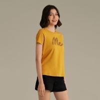 ราคา Mc Jeans เสื้อยืดแขนสั้น ผู้หญิง คอกลม ผ้านุ่ม ระบายอากาศได้ดี MTSZ770awq (19491952180)