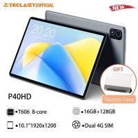 ราคา Teclast P40HD 2023 10 1 แท็บเล็ต Android 13 16GB RAM 128GB ROM Unisoc T606 8 Core Widevine L1 Type C 4G LTE GPS (20878421947)