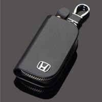 ราคา ที่ใส่กุญแจรถหนังฝาปิดรีโมทอัจฉริยะเคสพวงกุญแจกระเป๋าพวงกุญแจสำหรับ HONDA City HRV BRV JAZZ CRV ACCORD CIVIC (11131893516)