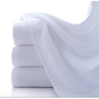 ราคา ผ้าเช็ดตัว 600กรัม ผืนใหญ่ ขนาด 30x60 นิ้ว และ 27x54 นิ้ว ผ้าCotton ทอด้ายคู่ สีขาว (21203476705)