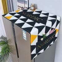 ราคา ผ้าคลุมตู้เย็นแบบแผ่น ซิงเกิล เปิด ดับเบิล เปิดประตูสู่ไมโครเวฟ เครื่องซักผ้า ผ้าคลุมอเนกประสงค์ ผ้าคลุมกันฝุ่น (15602782994)