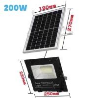 ราคา ไฟโซลาเซลล์ Solar Light led ไฟสปอตไลท์ กันน้ำ waterproof 50W 200W 300W 400W 500W outdoor light ไฟ solar cell ใช้พลังงานแสงอาทิตย์ (2830170746)