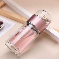 ราคา 420 ml ขวดแก้วชงชา กระบอกชงชา แยกชาถ้วยกรองชาแก้ว ขนาด กระบอกน้ำชา กระจกสองชั้น แก้วชงชา แก้วแยกกากชา ถ้วยกรองชา ขวดกรองชา แก้วชาใส (20486098013)