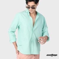 ราคา GALLOP OXFORD CASUAL SHIRT เสื้อเชิ๊ตแขนยาว ผ้า OXFORD รุ่น GW9030 สี Green Mint เขียวมิ้นต์ (18480171665)
