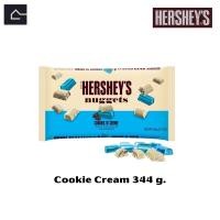 ราคา Hersheys Nuggets Cookie Cream เฮอร์ชี่ นักเก็ต รสคุ้กกี้ ครีม ขนาด 344 กรัม g BBE 28 01 2024 (20147460504)