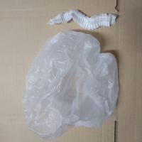 ราคา PRAKAIVANICH หมวกคลุมผม หมวกตัวหนอน แพ็ค 50 ชิ้น Shower cap พลาสติก แป้งข้าวโพด สปันบอนด์ (19954663745)
