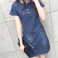 ราคา Tamias Oversized M 5XL ชุดเดรสยีนส์แขนสั้นสําหรับผู้หญิง ชุดเดรสบางเฉียบพอดี ชุดเดรสคุณภาพสูง จัดส่งจากประเทศไทย (17494703956)