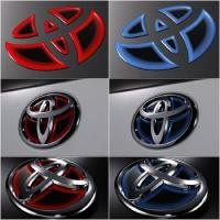 ราคา Toyota Emblem Badge Sticker Decal Set Car Front Rear Steering Wheel Fits Toyota Vios Corolla Fortuner Wigo (12478415133)