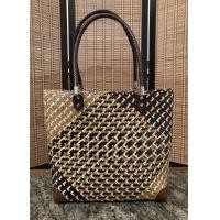 ราคา กระเป๋าสานกระจูดสานสลับสี สายยาวสะพายไหล่ได้ ไม่มีซับใน (14269087121)