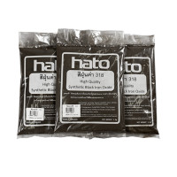 ราคา สีฝุ่น HATO 318 1KG ดำ (12494084039)