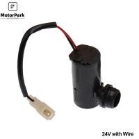 ราคา มอเตอร์ถังน้ำทำความสะอาดกระจกหน้ารถยนต์อเนกประสงค์12V 24V มอเตอร์ที่ขัดฟันหัวฉีดซักล้างใบปัดน้ำฝน (19531897502)