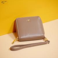 ราคา HAVI INFINITE กระเป๋าสตางค์ใบสั้นซิบรอบหนังแท้ กระเป๋าสตางค์หนังแท้ กระเป๋าสตางค์ใบสั้น กระเป๋าสตางค์ซิบรอบ กระเป๋าสตางค์รับทรัพย์ สีมงคล (18898999377)