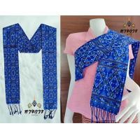 ราคา สไบแพรวากาฬสินธุ์ ผ้าพันคอพิมพ์ลายแพรวา (16681429584)