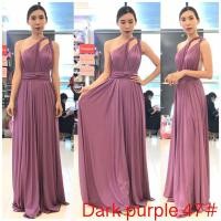 ราคา ชุดราตรี Infinity dress ใส่ได้หลายแบบมากๆ แค่ จับ บิด ไขว้ ผูก ใส่ง่าย ปัง อลัง ในราคาเบาๆค่ะ (18124214492)