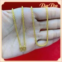 ราคา สร้อยคอทองคำแท้ 18K หรือ สร้อยอิตาลี Au750 น้ำหนัก 3 กรัม ยาว 18 นิ้ว หรือ 45ซม ทอง แท้ หลุด จำนำ (21188891724)