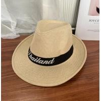 ราคา M Yshop หมวกทรงปานามา รุ่นB009 หมวกสานทรงปานามาคาดดำ สกรีนThailand หมวกกันแดด หมวกผู้ชาย (10059811370)