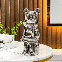 ราคา 20cm Tiktok กระปุกออมสินตู้เซฟ Piggy Bank กระปุกออมสินหมี ของชำร่วย ของแจกเด็ก หมีรุนแรง ชุบเซรามิค ออมสิน Bearbrick toys (19775959476)