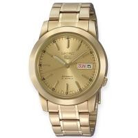 ราคา นาฬิกาข้อมือผู้ชาย SEIKO 5 Automatic รุ่น SNKE56K1 SNKK20K1 SNKK76K1 SNKK94K1 SNKK98K1 SNKL28K1 SNKL48K1 SNK366K1 SNXS80K1 SNKL86K1 ขนาดตัวเรือน 38 มม ตัวเรือน สายStainless steel สีทอง (21036278076)