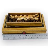 ราคา ของเล่นไม้ เกมไม้ 3in1 หมากรุกสากล แบ็คแกมมอนหมากฮอส เกมกระดานสากล Wooden Chess 3 in 1 เกมส์ไม้บริหารสมอง เกมส์ฝึกทักษะวางกลยุทธ์ (16748049398)