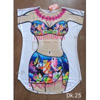 ราคา เสื้อบีกินี่ลายชุดว่ายน้ำ เสื้อยืดสกรีนลายชุดว่ายน้ำ เสื้อยืดสรีนลายชุดว่ายน้ำ bikini shirt เดรส สกรีนด้านหน้าและหลัง ไซส์ใหญ่ (20945501341)