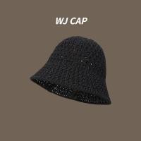 ราคา WJ หมวกผู้หญิงญี่ปุ่นหมวกกระเป๋าแบบไม่เป็นทางการทรงถังกลวงออกหมวกชาวประมงเกาหลี (20825033110)