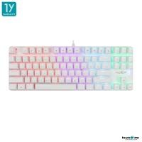 ราคา คีย์บอร์ดเกมมิ่ง Tsunami AX 87 TKL 80 Rainbow Mechanical Gaming Keyboard รับประกันสินค้า 1 ปี (21102970598)