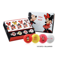 ราคา Set ลูกกอล์ฟ Volvik และ Ball marker Mickey Minnie Mouse สินค้าลิขสิทธิ์แท้ (21097360790)