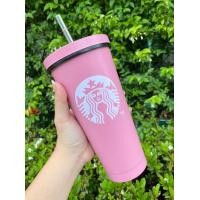 ราคา F แก้วเก็บความเย็น สแตนเลส 2 ชั้น ทรงสตาร์บัค ไอไม่เกาะ แถมหลอด 750ml สั่งด่วน (20306455632)