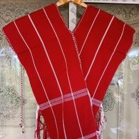 ราคา เสื้อกะเหรี่ยงตัวสั้นผ้าฝ้ายทอมือเนื้อหนาอก42 45 (20623634088)