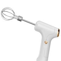 ราคา เครื่องผสมอาหารแบบมือถือ เครื่องตีแป้ง ตีไข่ ตีวิปครีม เครื่องตีฟองนมไร้สายเครื่องตีไข่ไฟฟ้าไร้สาย ชาร์จ USB เครื่องตีไข่แบบมือถือ สามารถกวนครีมไข่ขาว และอุปกรณ์อบอื่นๆ (20252550923)