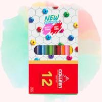ราคา สีไม้ Colleen แท่งยาว1หัว สีไม้คอลลีน 12สี 24สี 36สี 48สี 60สี ของแท้ 100 (20023859324)