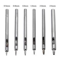 ราคา เครื่องมือเจาะรูหนัง5ชิ้นเครื่องมือเจาะรูแบบเจาะรูแบบ DIY ชุดเจาะเข็มขัดงานหนัง (21170409452)