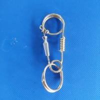 ราคา พวงกุญแจงานทำมือทำจากลวดทองเหลืองขนาด2มมขัดเงาสวยงาม (20095758408)