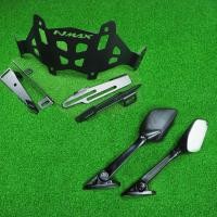 ราคา ชุดยกกระจก สไลด์ชิวได้ NMAX 2020 2021 ขายึดชิว ติดกระจก R3 ขายึดชิวหน้า (13521310683)