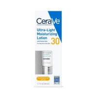 ราคา CeraVe Ultra Light SPF 30 Moisturizing Lotion for normal to oily skin 50ml SPF30 Ultra light sunscreen (20600717057)