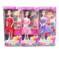 ราคา ตุ๊กตา บาร์บี้ DOLL เจ้าหญิง เจ้าสาว ตัวหนัก สูง 28 ซม หน้าสวย แขน ขา งอได้ รองเท้าถอดเปลี่ยนได้ แถม รองเท้า 8 คู่ สวยมาก ของแท้ 8823 (21007764783)