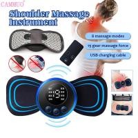 ราคา Cammuo แผ่นนวดนวดคอไฟฟ้า EMS แผ่นนวดคอสำหรับผ่อนคลายบรรเทาความเจ็บป่วยของกล้ามเนื้อและไหล่แบบพกพานวดคอ (19625181607)