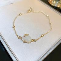 ราคา สร้อยข้อมือหยกนำโชคหน้ากระต่ายกระต่ายน่ารัก (19466436880)